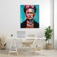 Studell Insrijeti Sažetak Frida Portret suvremeni kolaž Patch Patch, 48, Dizajn Lana Tikhonova