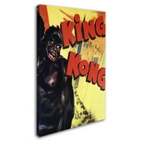 Zaštitni znak likovna umjetnost 'King Kong 7' platno umjetnost od Lantern Pressa