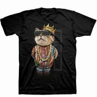 Paw Paw Mačka i grafička majica s velikim muškarcima
