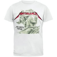 Metallica muška pravda majica s kratkim rukavima Green Chrome kipa