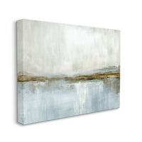 Oblačni apstraktni pejzažni scena Sažetak slikanja slikanja galerija zamotana platno print zidna umjetnost