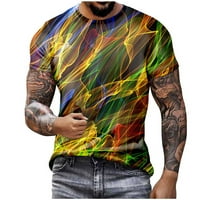 Ušteda kratkih košulja Ljetne košulje kratkih rukava za muškarce Smiješna moda casual 3D digitalni tisak sportovi