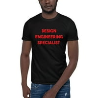 3XL Crveni dizajnerski inženjerski specijalist majice s kratkim rukavima po nedefiniranim poklonima