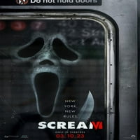 Scream film plakat Sjajni papir Kvalitetni papir bez okvira Photo Art Print Veličina 27x40
