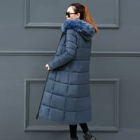 Ženske kapute i jakne Rasprodaja Ženska gornja odjeća _ kaputi s kapuljačom duge jakne obložene pamukom kaputi