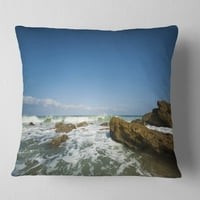 Dizajnersko more s bijelim valovima-jastuk s morskim krajolikom-18.18