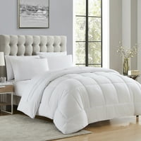 Luksuzni bijeli 5-komad kreveta u vrećici dolje alternativni kombinezon, blizanac