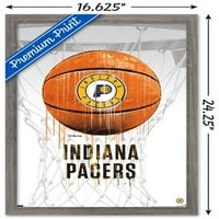 Zidni poster Indiana Pacers - kapanje košarke, 14.725 22.375