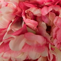 Buket umjetnih ružičastih božura 20