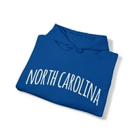 Slatka grafička kapuljača Sjeverna Karolina, veličine S-5xl