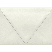 Luktar Koverte pozivnice za konturni poklopac, 1 2, lb. kvarc Off White Metallic, Pack