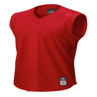 Muška elitna mrežasta Igračka Majica Bez rukava, Plus veličina, crvena