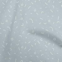 Jednobojna pamučna Poplin Keper tkanina u svijetloplavoj boji apstraktna tkanina za šivanje zanatska tkanina širine