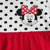 Disney Minnie Mouse djevojčica tunika s kratkim rukavima i nogu, odjeća