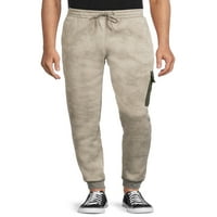 Tahari muški kravata boja teretna fleece joggers