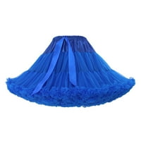 Suknje žene modna solidna boja čipka up luk natezana suknja ručno izrađena suknja suknja suknja