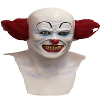 Zastrašujuća maska klauna-dodatak za odrasle za Noć vještica