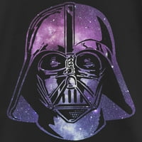 Majica svemirske kacige Vader Ratovi zvijezda: Nova nada za djevojčice, crna, mala