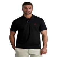 CHAPS muški klasični fit fit s kratkim rukavima pamučni čvrsti dres dres košulja veličine xs do 4xb