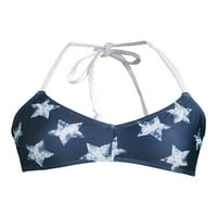 Ženski bikini kupaći kostim s pletenim zvijezdama na naramenicama