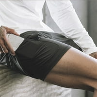 Ljetne sportske kratke hlače dvoslojni trening u teretani brzosušeće mrežaste kratke hlače za muškarce i dječake