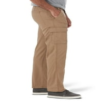 Wrangler muški i veliki muški opušteni fit fit teretni hlače s istezanjem