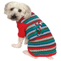 Ružni Božićni džemper s kostimom za kućne ljubimce od lizalica