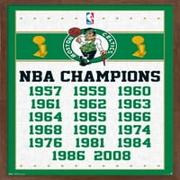 Boston Celtics - Poster Wall Champions, 14.725 22.375