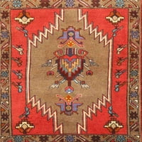 Tradicionalni crveni perzijski unutarnji tepisi tvrtke M. H., površine 5 stopa