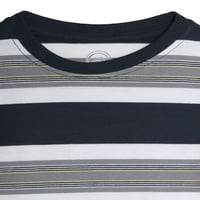 Wonder Nation Boys's Stripe majice s kratkim rukavima s 3 pakete, veličine 4- & Husky