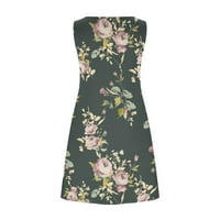 Ljetne haljine za žene Za plažu Plus size cvjetna majica sarafan casual džepovi proljetna haljina boho rasprodaja