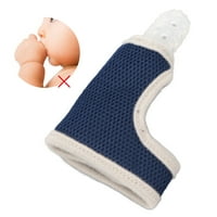 Štitnik za prste za bebe, rukavica za zaustavljanje sisanja mekani prozračni zavoj za zapešće za zaustavljanje