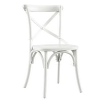 Blagovaonska stolica u bijeloj boji