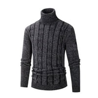 Ulična odjeća, Muški džemper, kaput, muški jesen / zima vuneni džemper, pulover s okruglim vratom, Donja košulja,