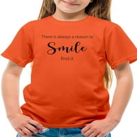 Majica za juniore uvijek izgovor za osmijeh - slika iz bumbara, mala