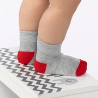 Plod tkalačke babe i malu djecu čarape za gležnjeve, 18+ bonus paket, veličine 6m-5t