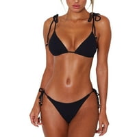 Feternalne žene podstavljene bikini Bikini Set Strappy push up kupaći kostim G-string