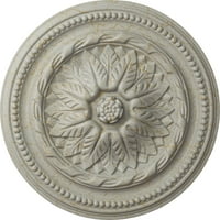 Stropni medaljon od 16 1 4, ručno oslikana posuda za kremu OD 16