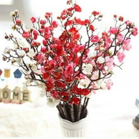 Umjetno umjetno cvijeće kineske grančice mala šljiva cvijet trešnje svatovi umjetno cvijeće ukrasi za dom