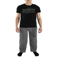 2-dijelni muški pidžama Set Sjever pamti iz Game of Thrones