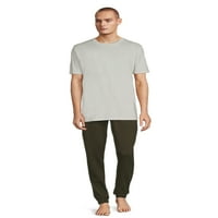 Muška Ultra mekana Majica i pidžama Set od 2 komada, veličine od 5 inča