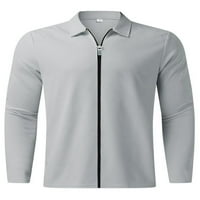Muška jakna A. M., gornja odjeća s dugim rukavima, košulje s patentnim zatvaračem, muške poslovne Casual jakne