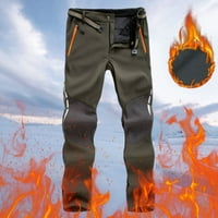 Sayhi softshell fitness muške hlače u boji blok obloženih vanjskih hlača planinarskih hlača Sportska odjeća za