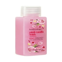 + Ružičasto-vanilija za pranje tijela i pjenušava kupka, unce tekućine