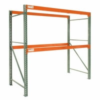 Global Industrial Teardrop Pallet Rack Starter, 144W 24D 96H