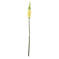 37 Žuta umjetna foxtail ukrasna cvjetna zanatska stabljika