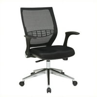 Uredska stolica za menadžere u crnoj boji