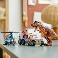 Jurski svijet Carnotaurus jurnjava dinosaura Građevinska igračka set za igru