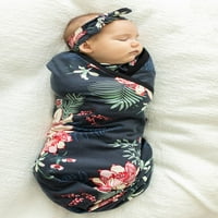 Nova deka za presvlačenje za novorođenče s odgovarajućom kapom, mekana deka za presvlačenje za novorođenče