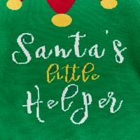 Ležerni džemper s dugim rukavima za dječake i djevojčice Božićni pulover s okruglim vratom Pleteni gornji dio